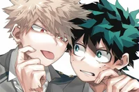 Izuku and katsuki