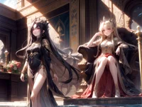 Ereshkiga And Ishtar