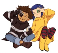 Coraline and Wybie