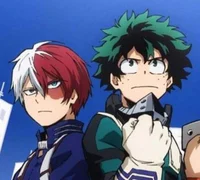 Shoto y Izuku-Deku
