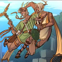 Hermes and Apollo