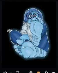 Sadness feet 