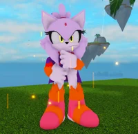 Blaze the cat AU