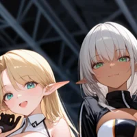 Two race queen model