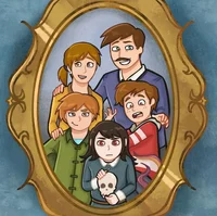 Haunted Hotel Family