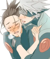 Iruka and Kakashi 