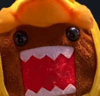 Plush duck suit Domo