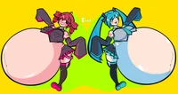Miku-Teto Hyper Preg