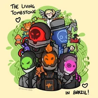 The Living Tombstone