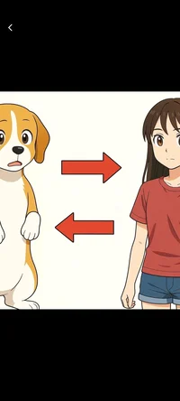 Body swap dog