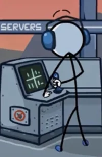 Blue Headphone Guy