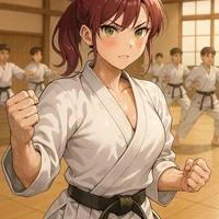 Raibarudere Karateka