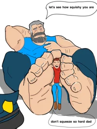 Giant daddy cop