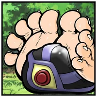 Stress-Ball Foot Toy