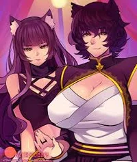 Kali y Blake RWBY