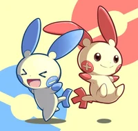Plusle and Minun