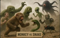 MONKEY VS SNAKES