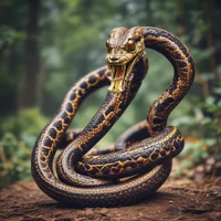 Serpiente cafe 