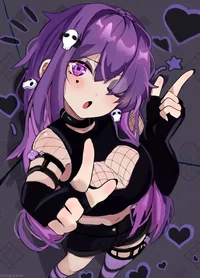 DDLC Goth Yuri 