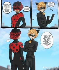 cat noir w rockerbug