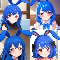 Four Bunny girls 2