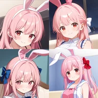 Four Bunny Girls 1