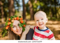 Mom and her Baby Boy