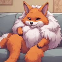 Fluffy Fox Plush