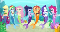 MLP EQG Mermaids 