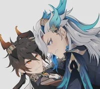 Zhongli and Neuvi