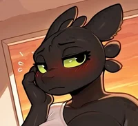 Toothless-MODERN AU