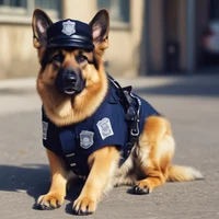 Police dog companion