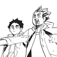 Bokuto and Akaashi