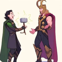 Thor and Loki