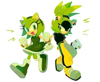 Green Amy and Surge