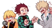 Mha react to kny