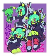 The alien girls
