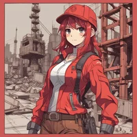 construction girl