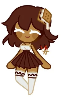 Caramel swirl cookie