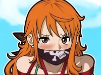 Nami gagged 