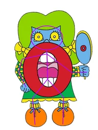 Miss O Mascot