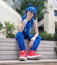 Cosplayer Sonic