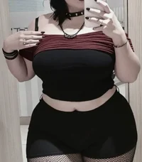 Big Tall Goth Girl