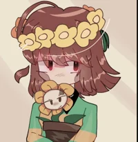 Chara and Flowey RUS