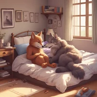 Two lesbian furieies