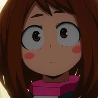 Uraraka confundída 