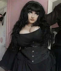 Thicc Big Goth Girl