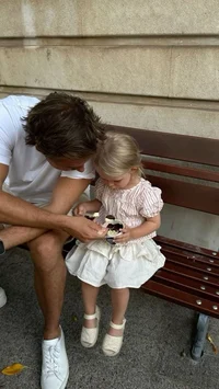Husband and daughter