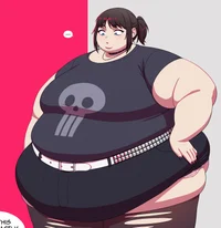 BBW Goth GF