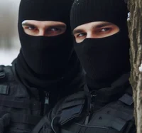 Two Masked police